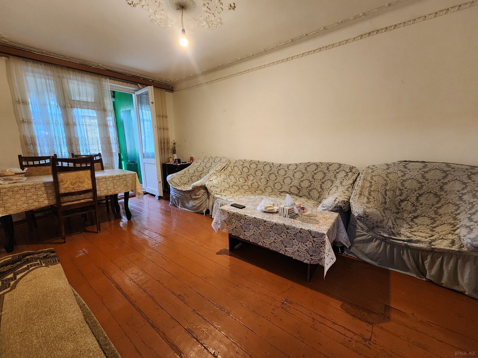 3 otaqlı köhnə tikili 70 m², Neftçilər m. - şəkil 2