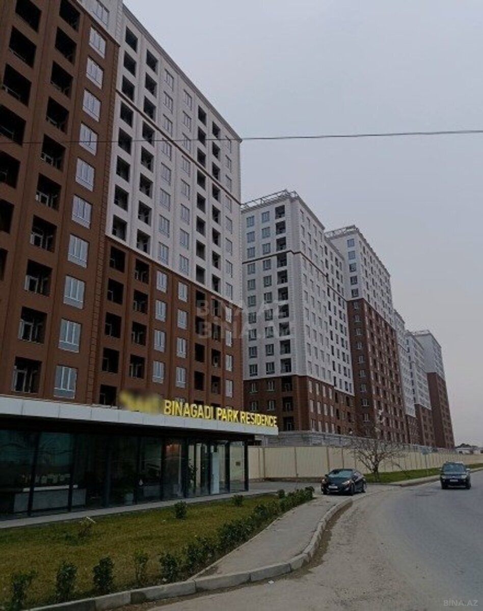 Satılır 1 otaqlı yeni tikili 55.5 m², Binəqədi r.