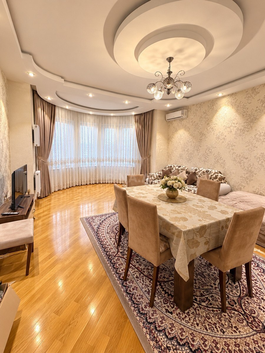 3 otaqlı yeni tikili 135 m², 8 Noyabr m. - şəkil 2