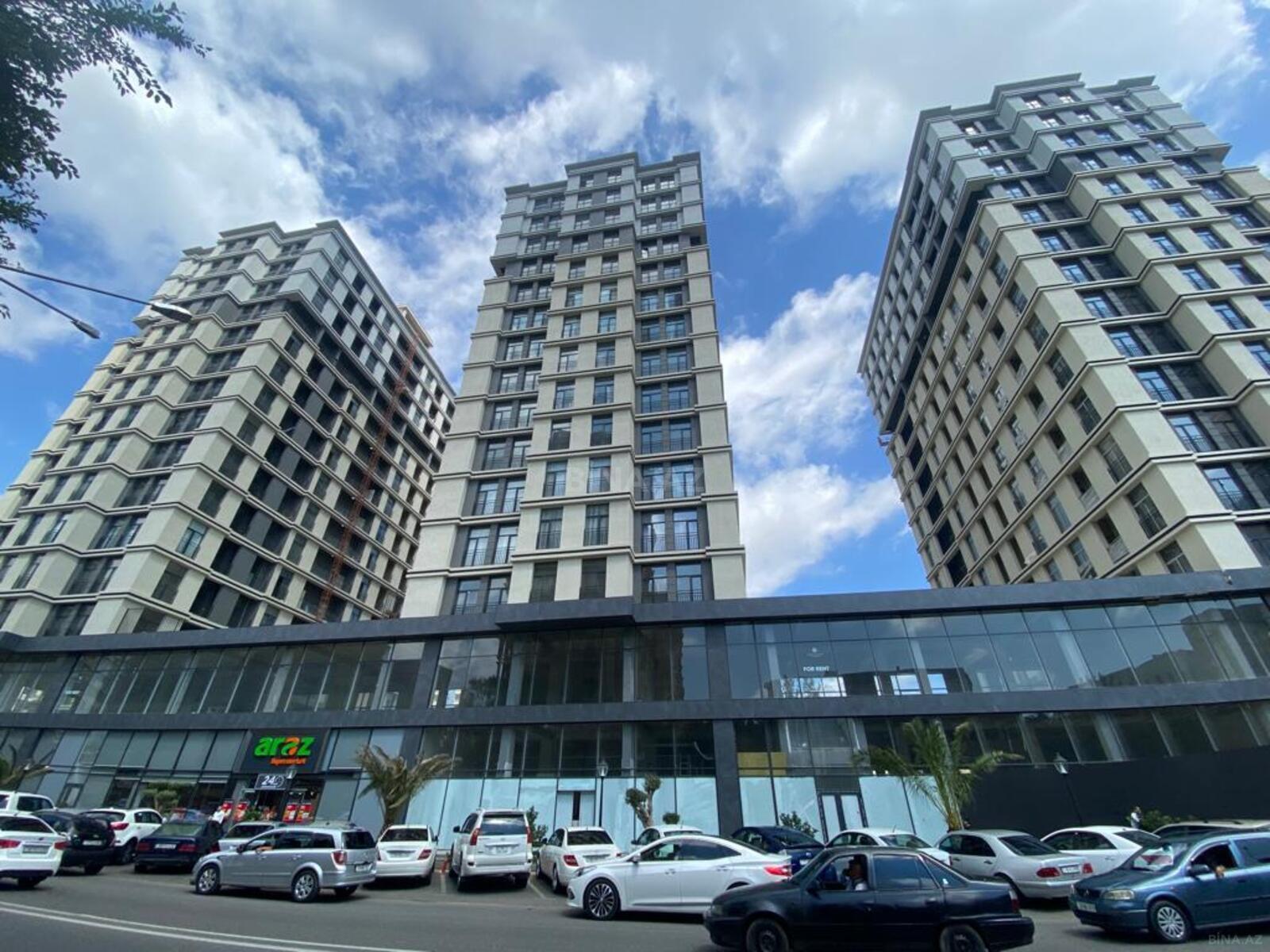 2 otaqlı yeni tikili 86 m², Nəriman Nərimanov m.