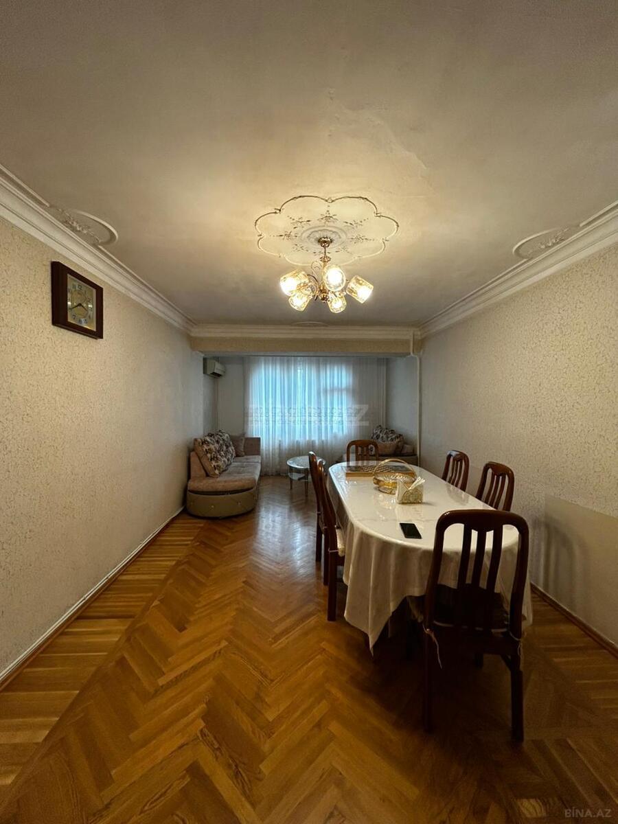3 otaqlı köhnə tikili 90 m², İnşaatçılar m. - şəkil 2