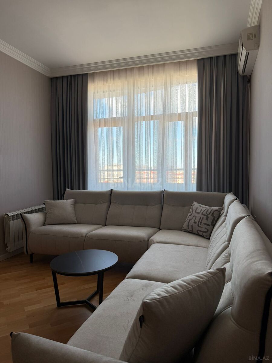 3 otaqlı yeni tikili 110 m², Şah İsmayıl Xətai m. - şəkil 2