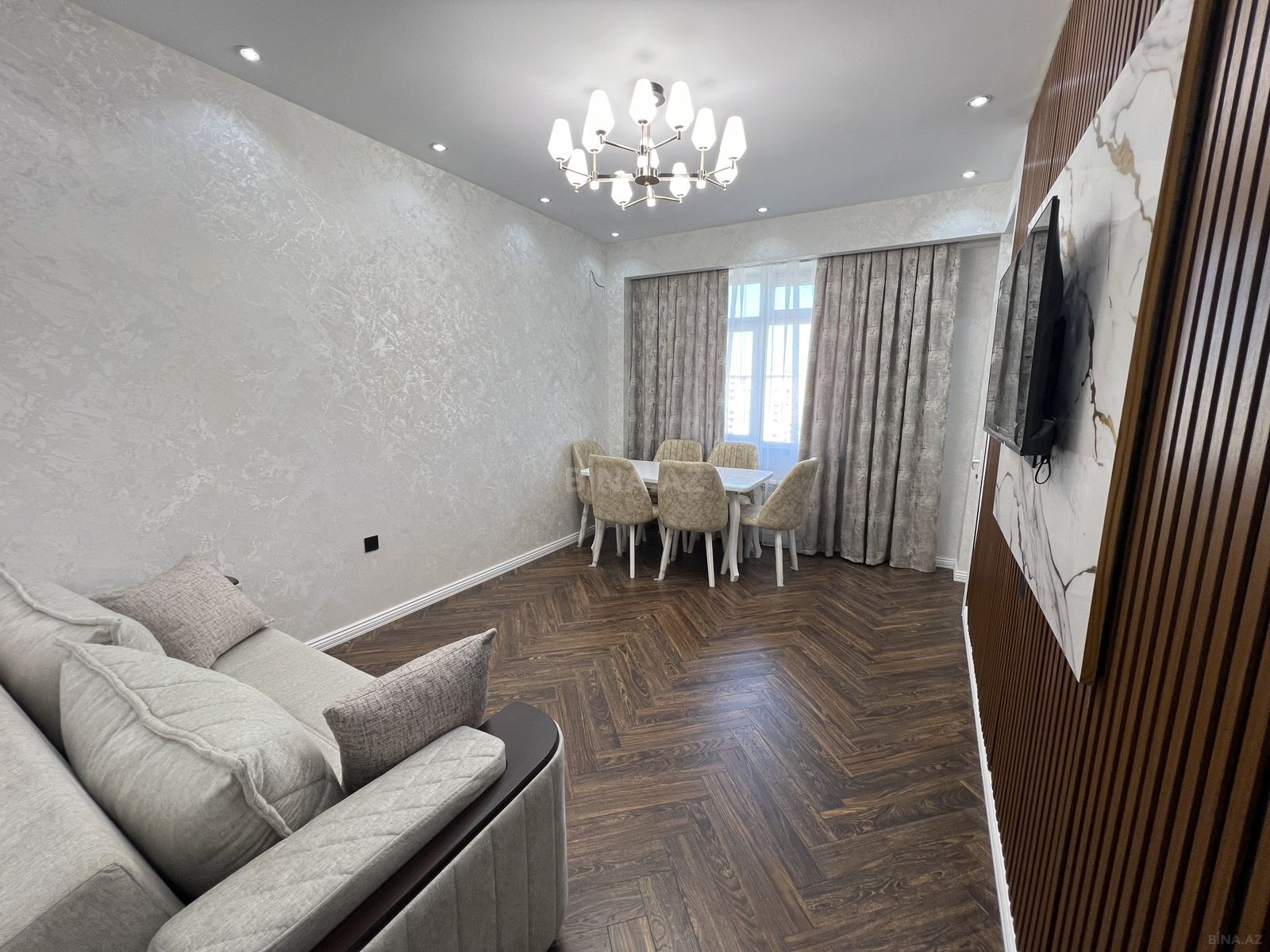 3 otaqlı yeni tikili 63 m², İnşaatçılar m. - şəkil 3