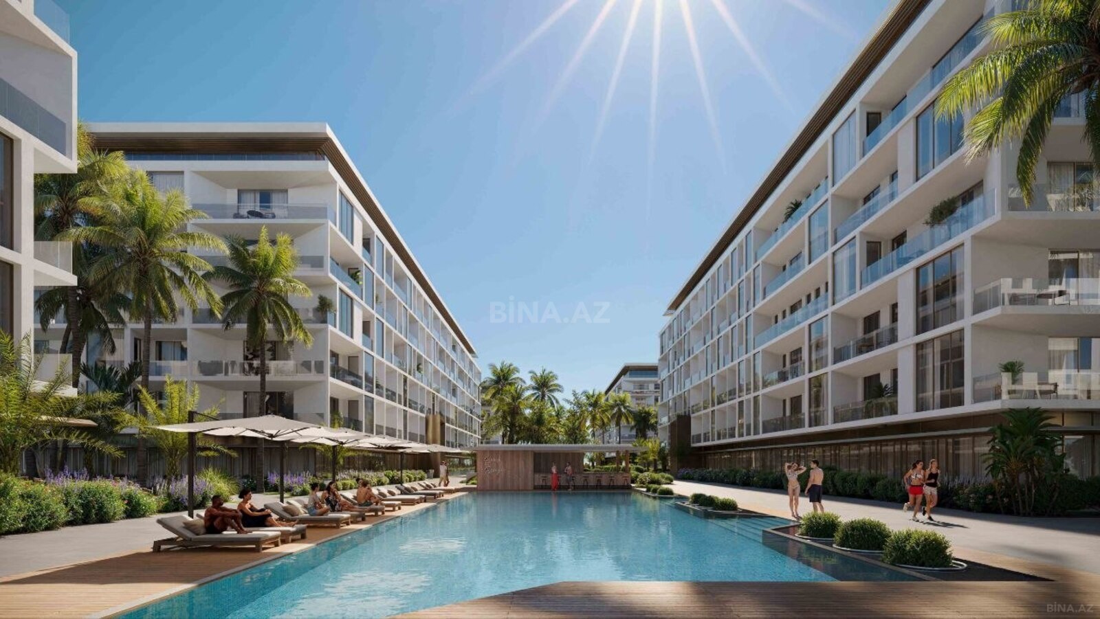 1 otaqlı yeni tikili 49 m², Sea Breeze q. - şəkil 3