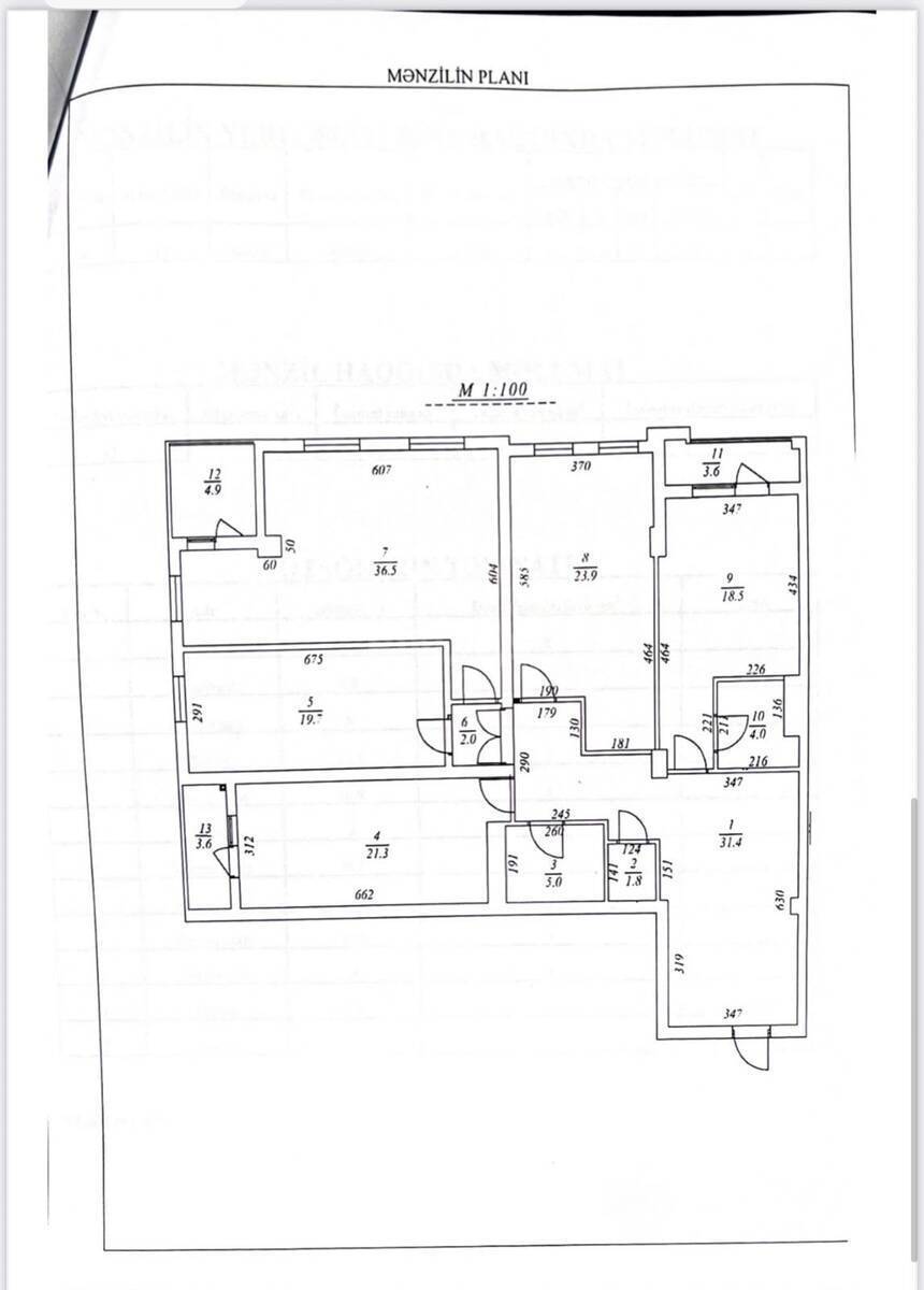 4 otaqlı yeni tikili 176 m², Bayıl q. - şəkil 2