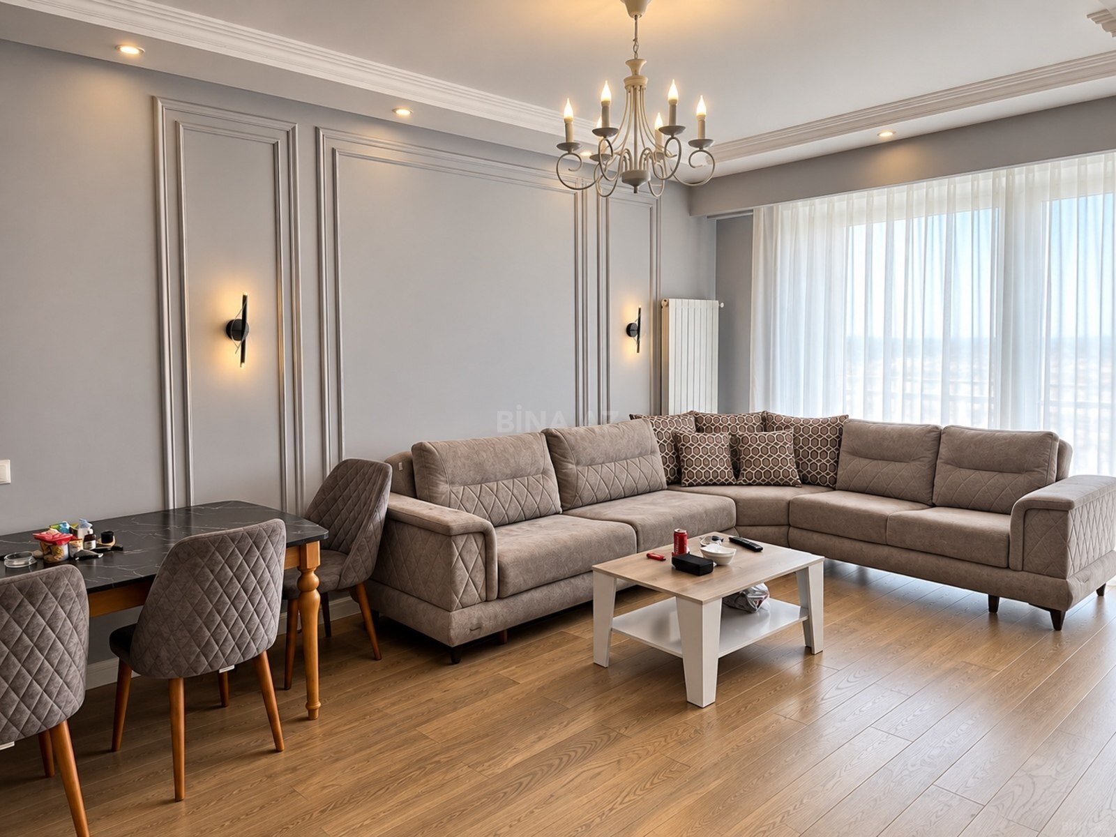 3 otaqlı yeni tikili 85 m², Bakmil m.