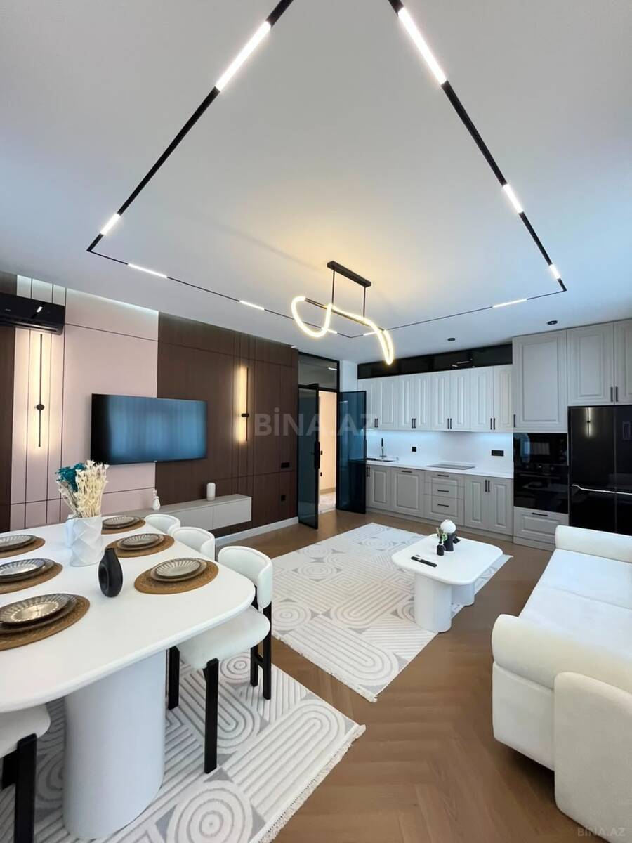 3 otaqlı yeni tikili 93 m², Ağ şəhər q. - şəkil 2