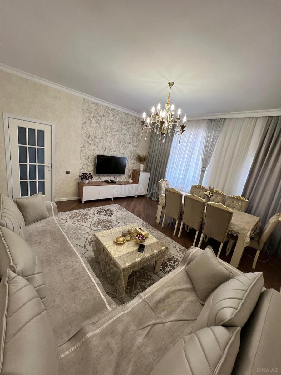 3 otaqlı yeni tikili 107 m², Həzi Aslanov q.