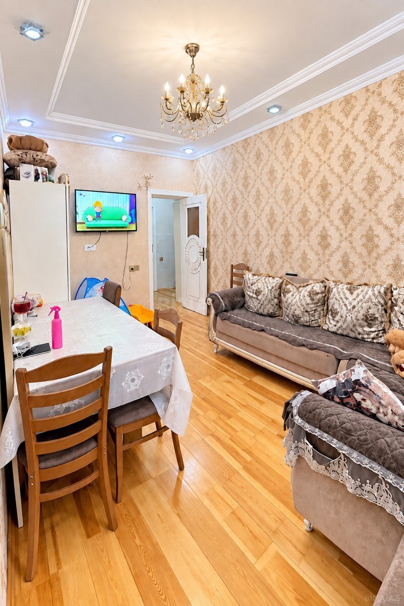 2 otaqlı yeni tikili 58 m², İnşaatçılar m.