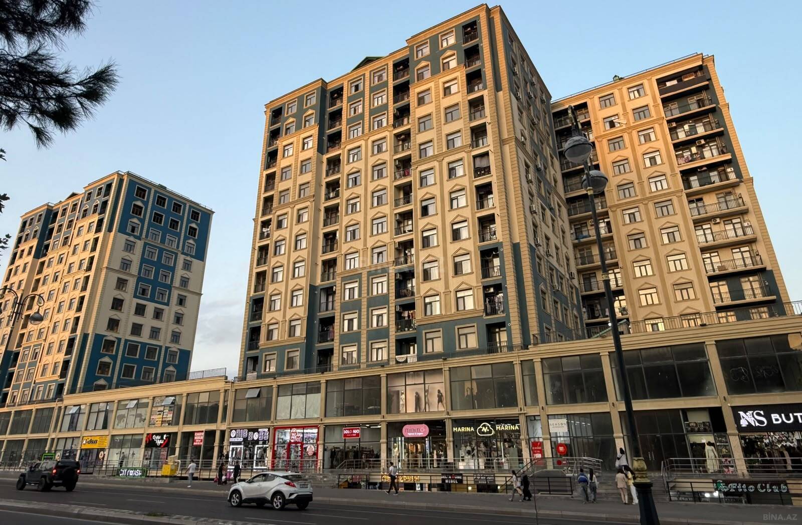 2 otaqlı yeni tikili 58 m², İnşaatçılar m. - əsas şəkil
