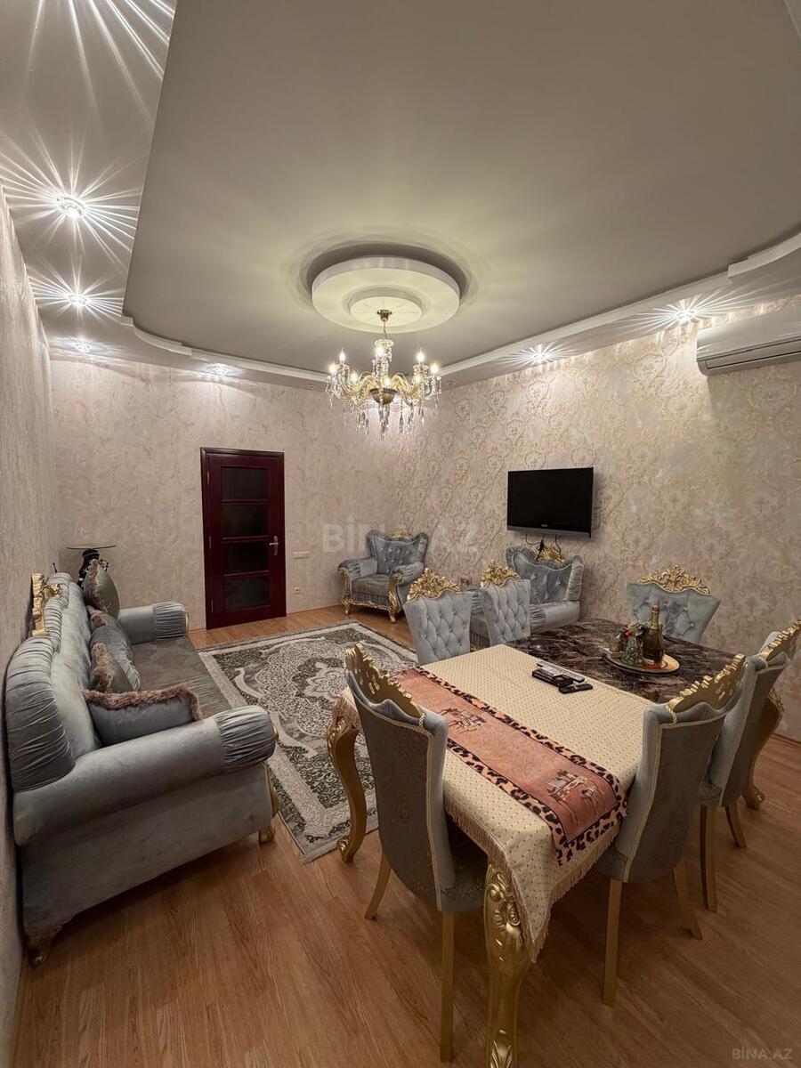 3 otaqlı yeni tikili 85 m², Həzi Aslanov m. - şəkil 2