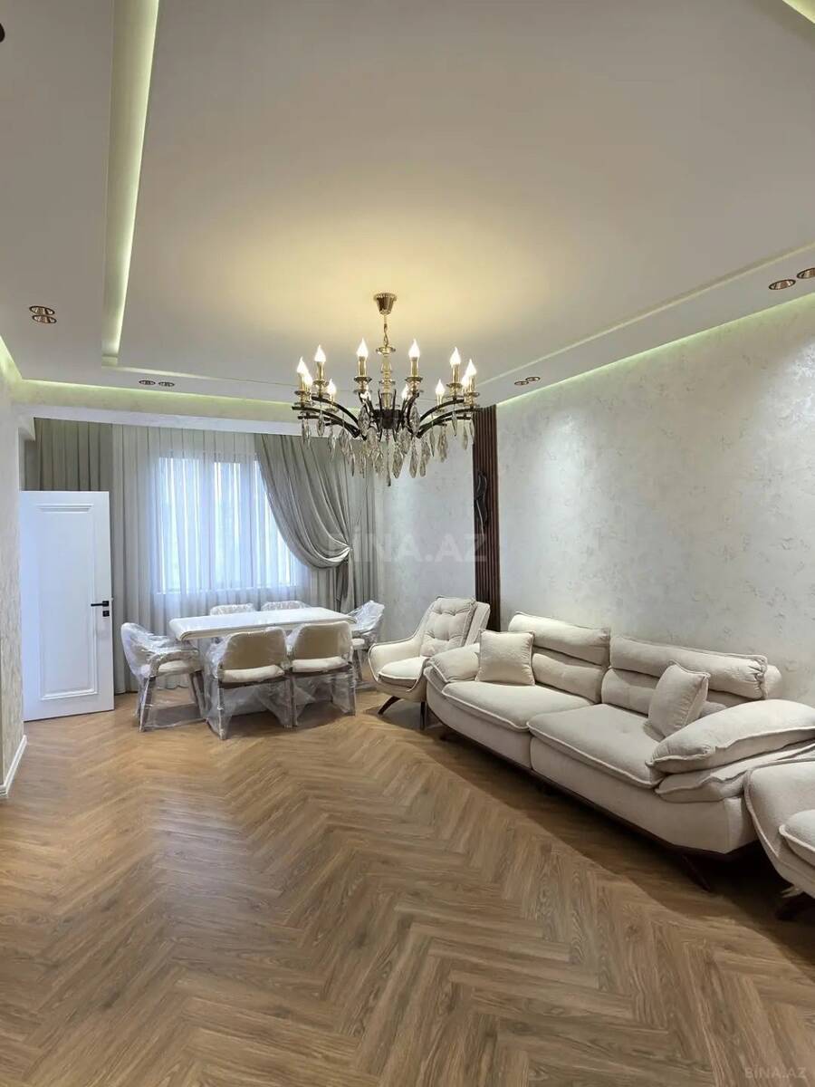 3 otaqlı yeni tikili 90 m², Həzi Aslanov m. - şəkil 2