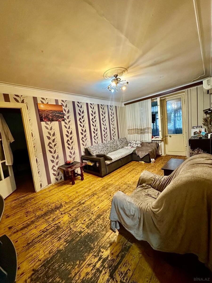 2 otaqlı köhnə tikili 50 m², Qara Qarayev m. - şəkil 3
