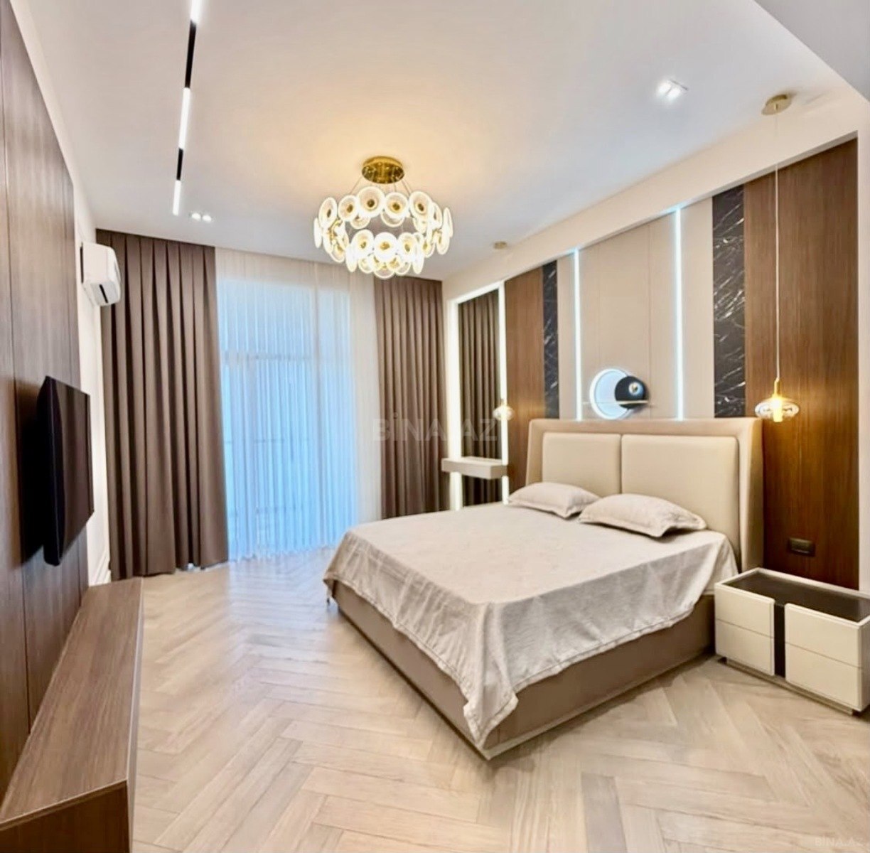 3 otaqlı yeni tikili 130 m², Nəsimi r. - şəkil 3