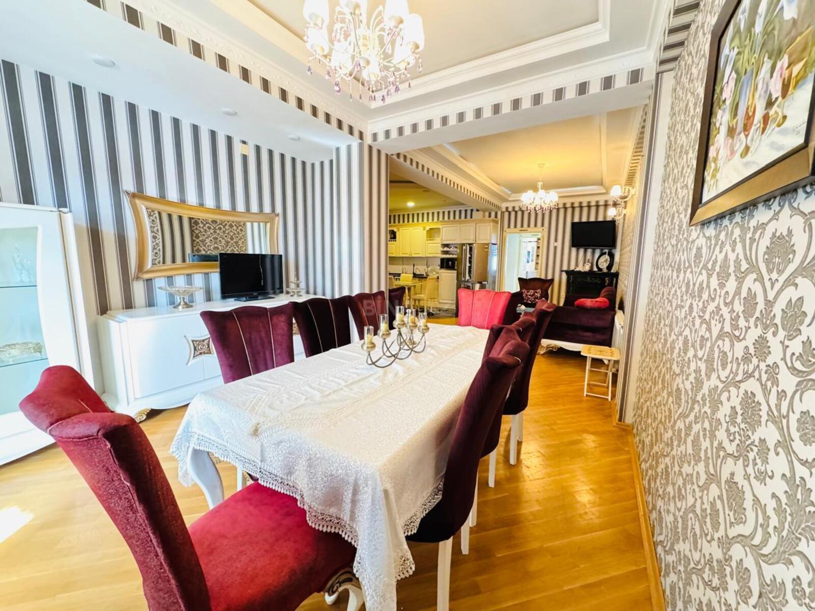 4 otaqlı yeni tikili 140 m², İnşaatçılar m. - şəkil 3