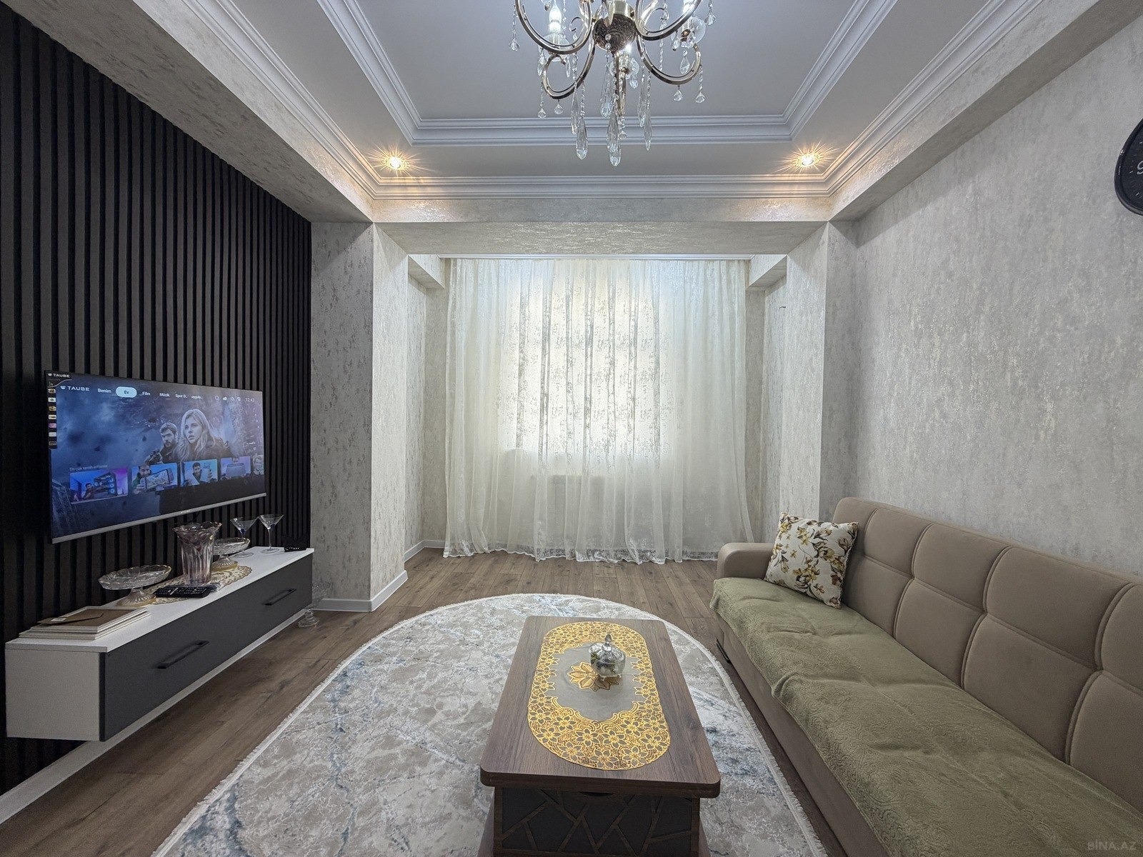 2 otaqlı yeni tikili 35 m², Masazır q. - əsas şəkil