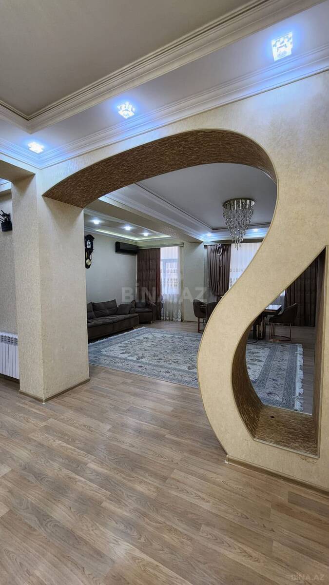4 otaqlı yeni tikili 150 m², İnşaatçılar m. - şəkil 3