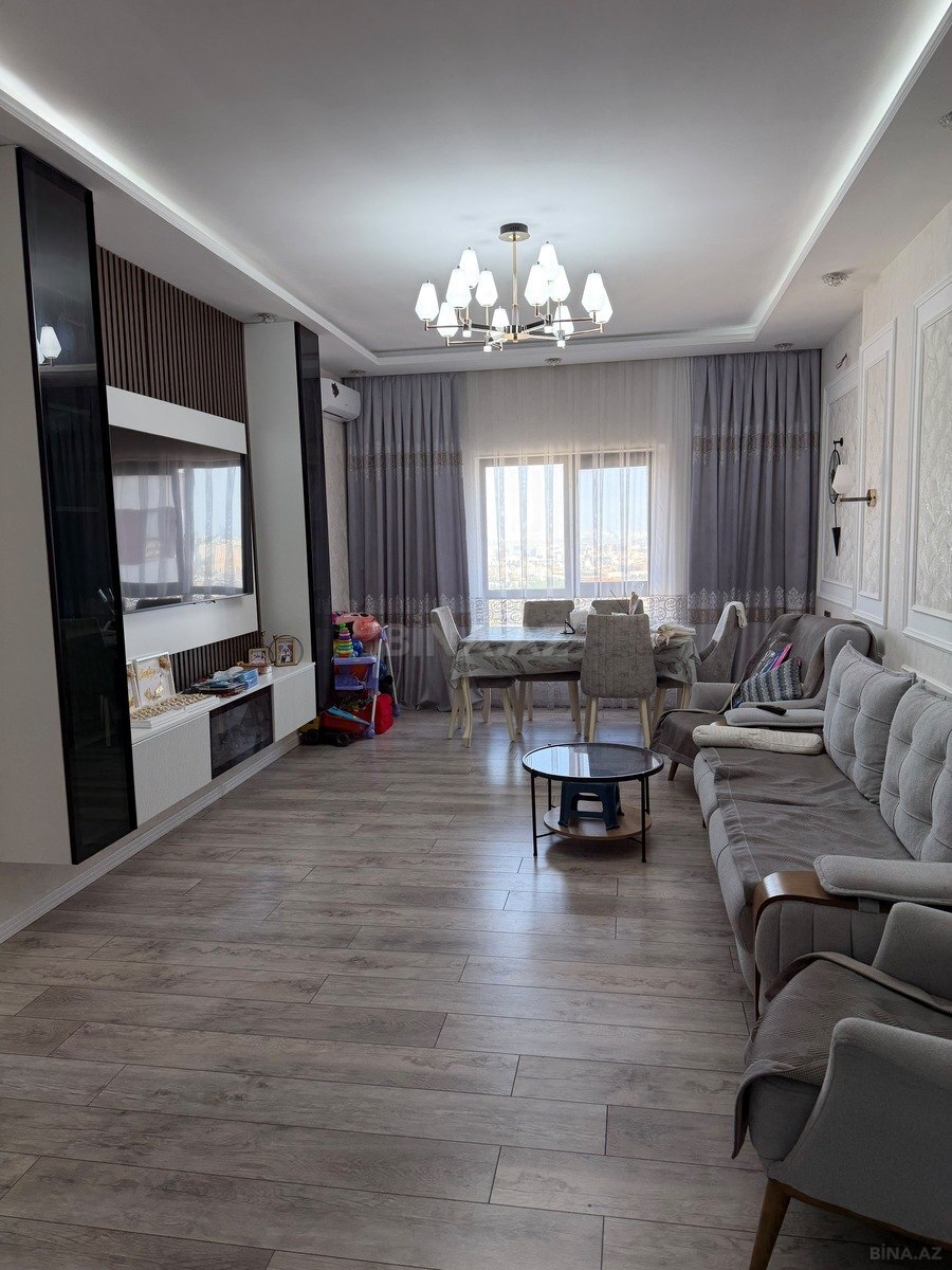 3 otaqlı yeni tikili 85 m², Memar Əcəmi m. - şəkil 3