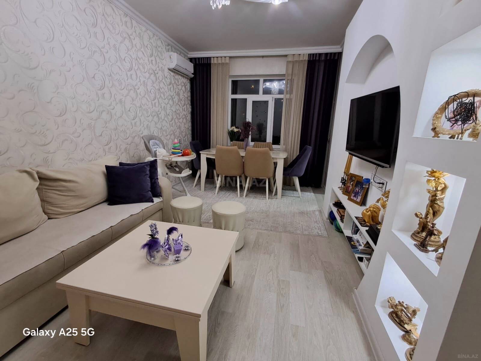 3 otaqlı yeni tikili 80 m², Həzi Aslanov m. - şəkil 2