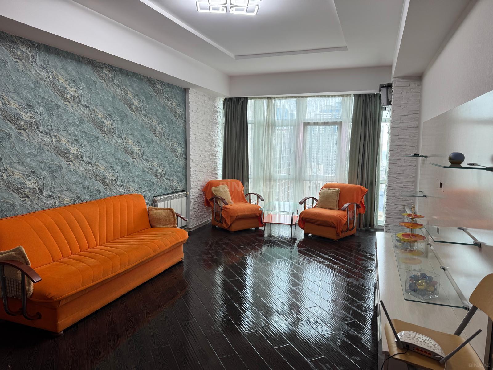 3 otaqlı yeni tikili 100 m², Şah İsmayıl Xətai m. - şəkil 2