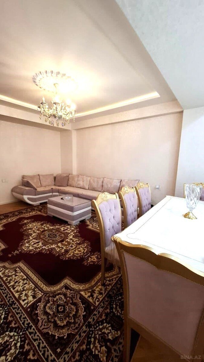 3 otaqlı yeni tikili 110 m², Qara Qarayev m. - əsas şəkil