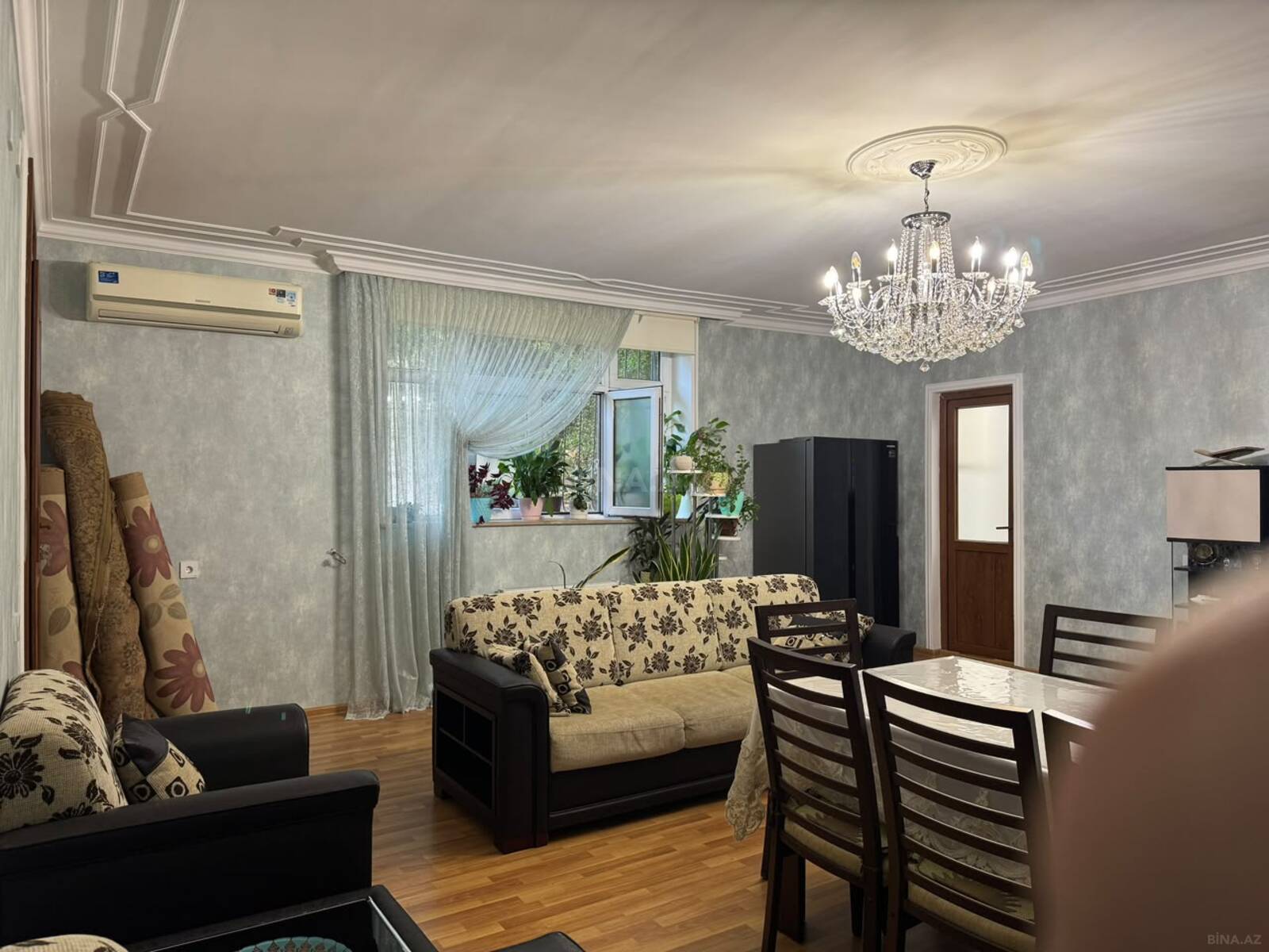 3 otaqlı köhnə tikili 90 m², Nəriman Nərimanov m.