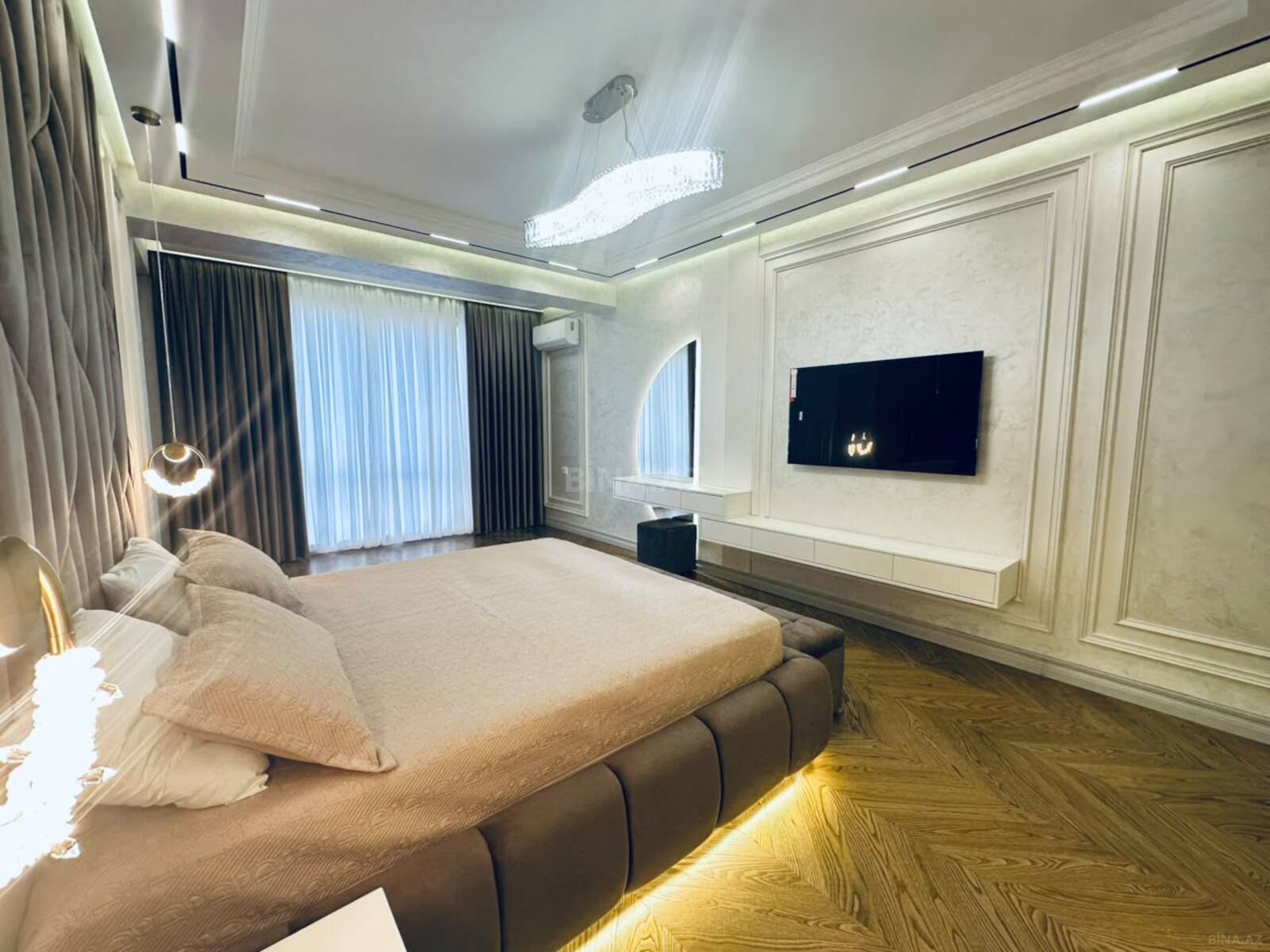 4 otaqlı yeni tikili 233 m², Nərimanov r. - şəkil 3