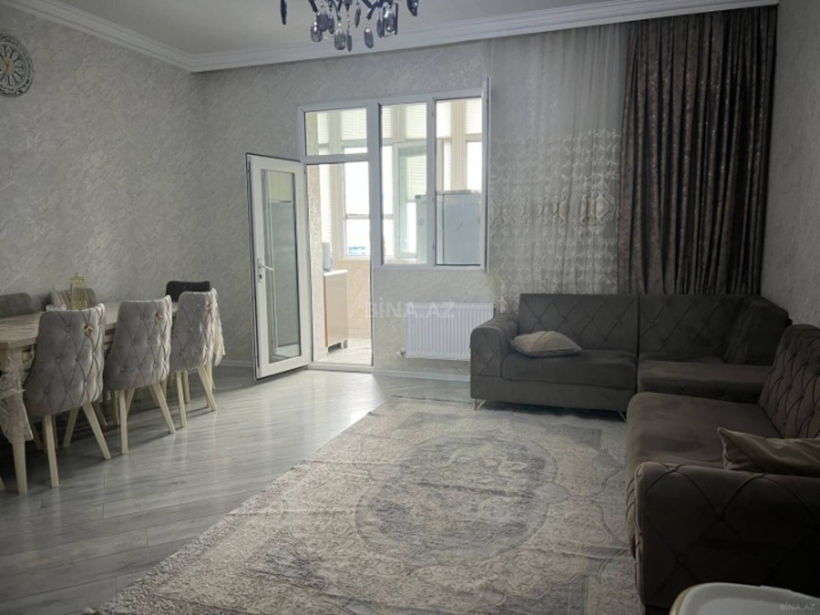 2 otaqlı yeni tikili 60 m², Nəsimi r.