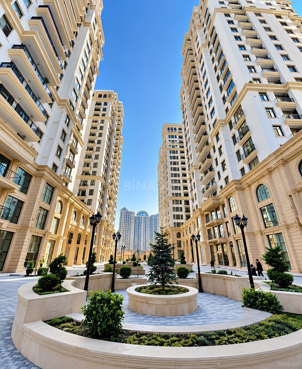 2 otaqlı yeni tikili 95 m², Elmlər Akademiyası m.