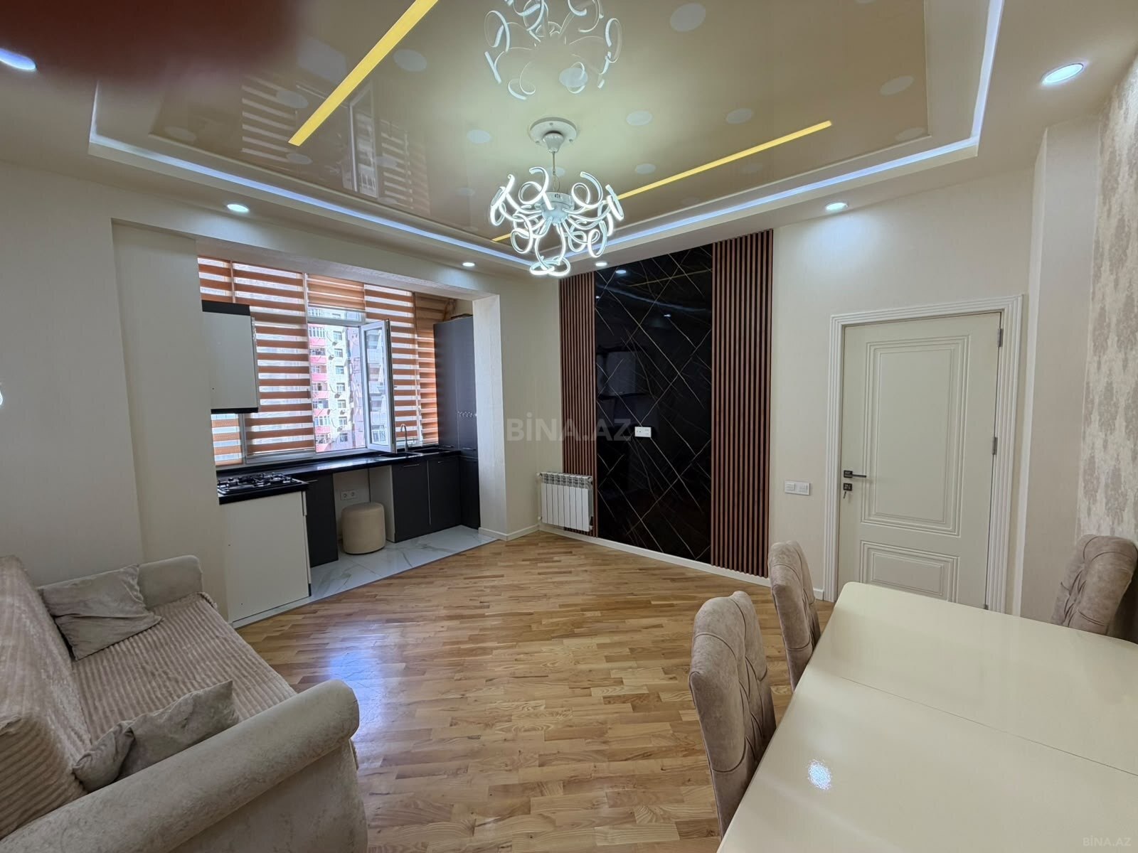 2 otaqlı yeni tikili 55 m², Həzi Aslanov m.
