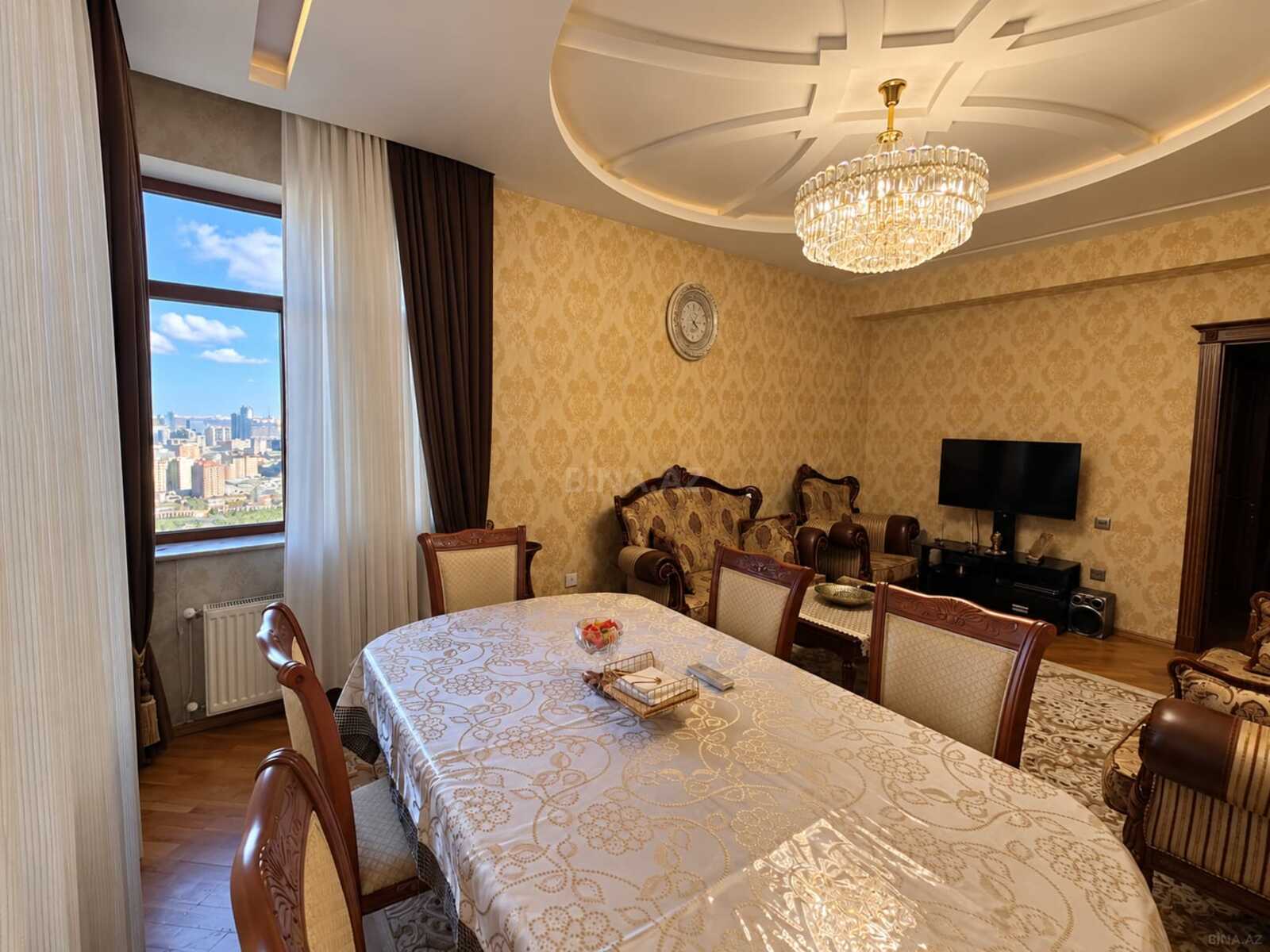 3 otaqlı yeni tikili 90 m², Elmlər Akademiyası m. - şəkil 3