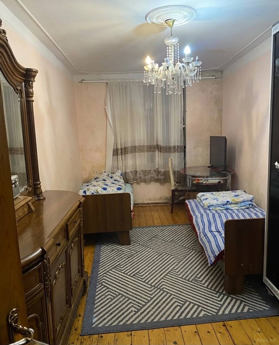 3 otaqlı köhnə tikili 63 m², Nəriman Nərimanov m. - şəkil 2