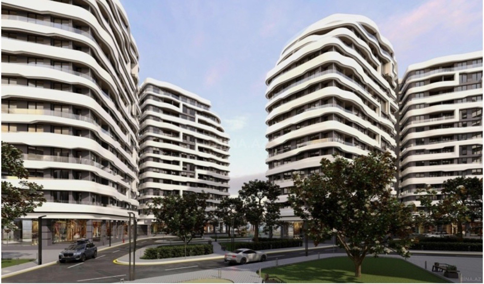 2 otaqlı yeni tikili 61 m², Bakıxanov q. - şəkil 3