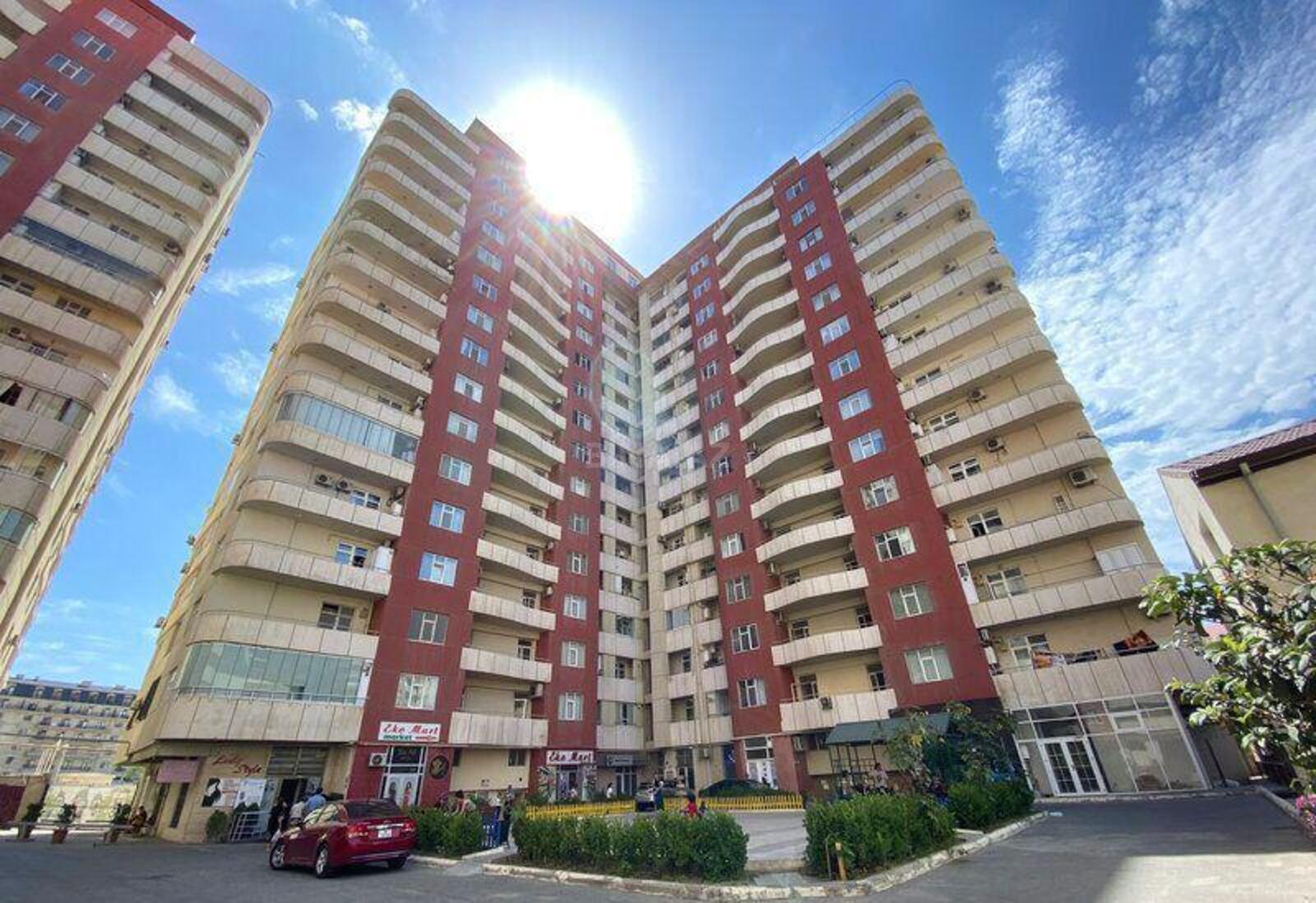 3 otaqlı yeni tikili 113 m², Şah İsmayıl Xətai m.