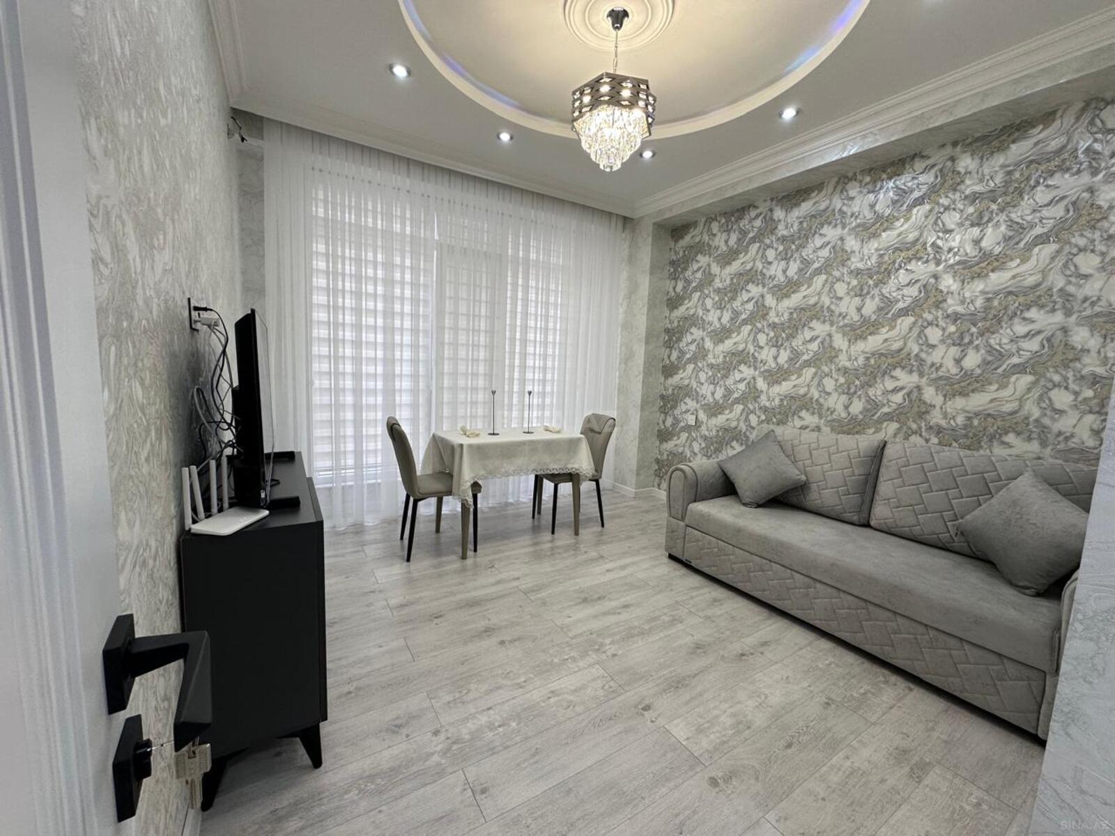 2 otaqlı yeni tikili 60 m², Yasamal r.