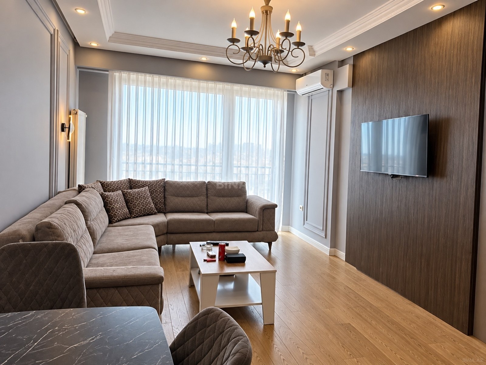 3 otaqlı yeni tikili 85 m², Bakmil m. - şəkil 2