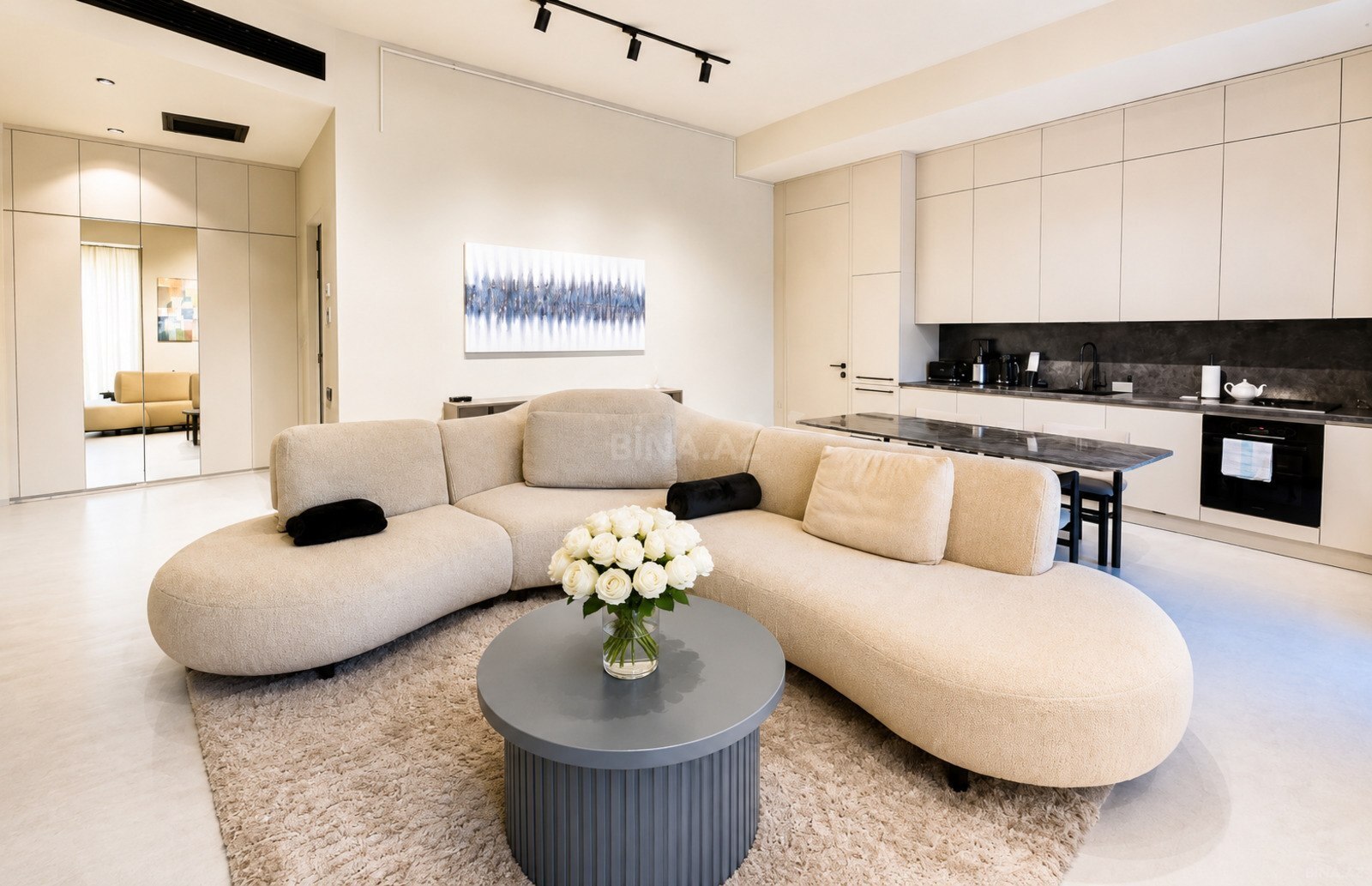 4 otaqlı yeni tikili 140 m², Ağ şəhər q. - şəkil 3
