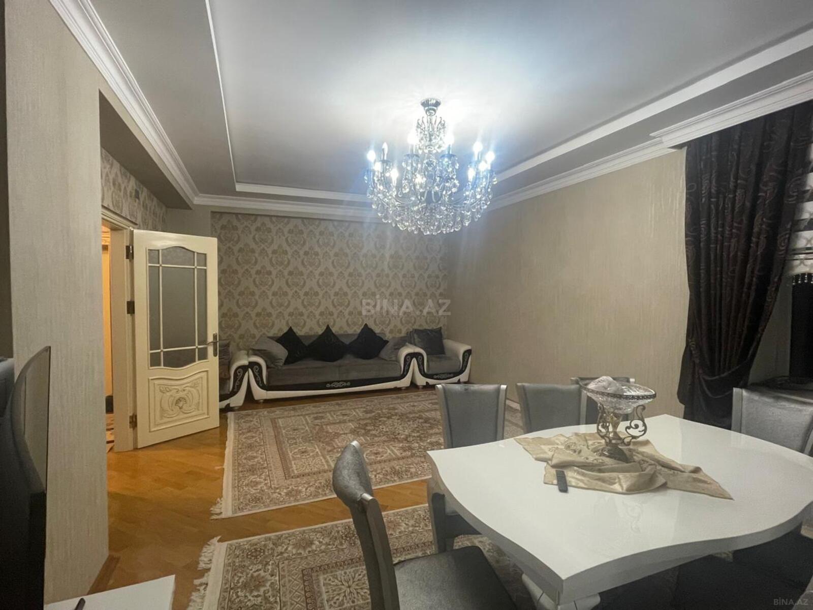 3 otaqlı yeni tikili 107 m², Həzi Aslanov m.