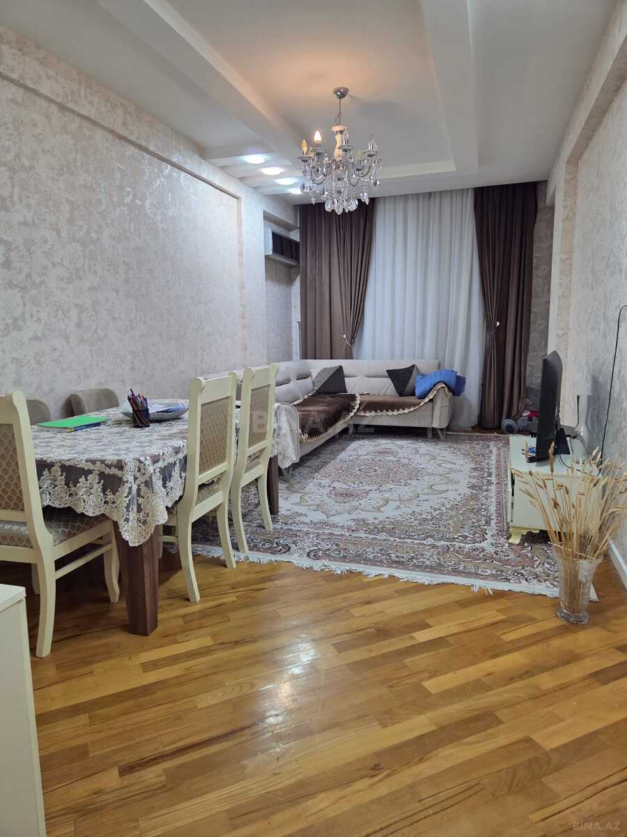 3 otaqlı yeni tikili 105 m², Nizami r. - şəkil 2