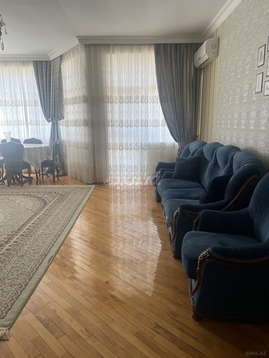 3 otaqlı yeni tikili 140 m², Nəsimi r.