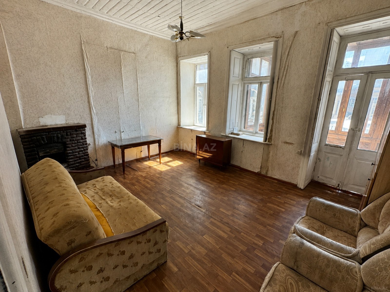 1 otaqlı köhnə tikili 35 m², Nizami m. - şəkil 2