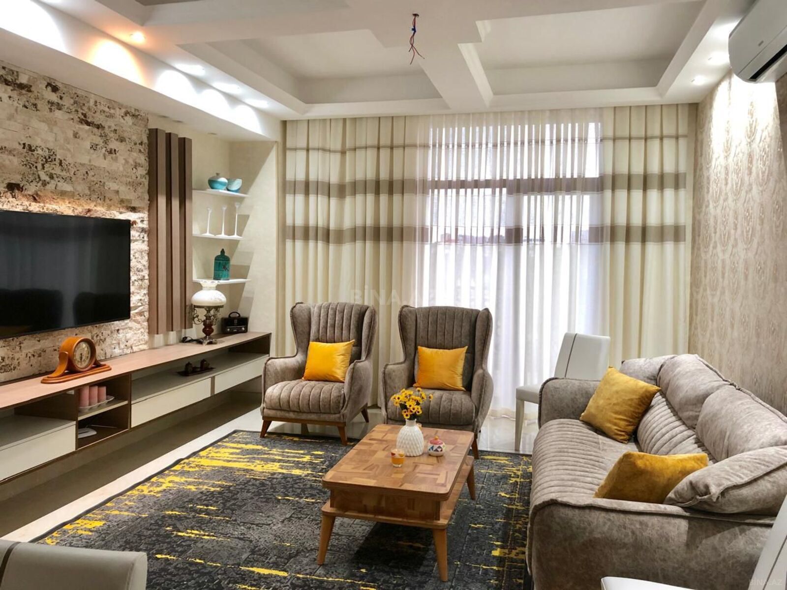 3 otaqlı yeni tikili 100 m², Ağ şəhər q.