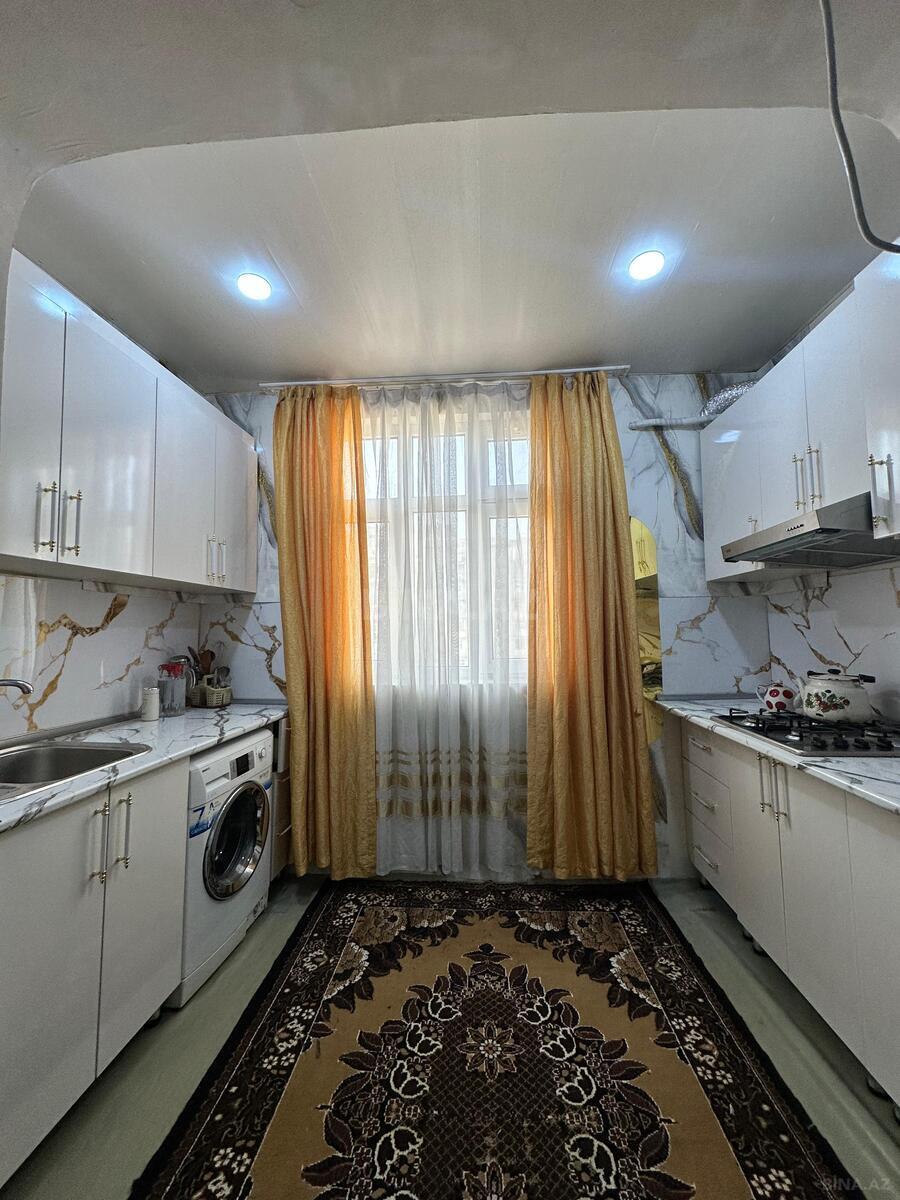 2 otaqlı köhnə tikili 55 m², İnşaatçılar m. - şəkil 3