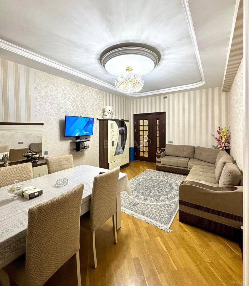 3 otaqlı yeni tikili 90 m², Badamdar q. - şəkil 2