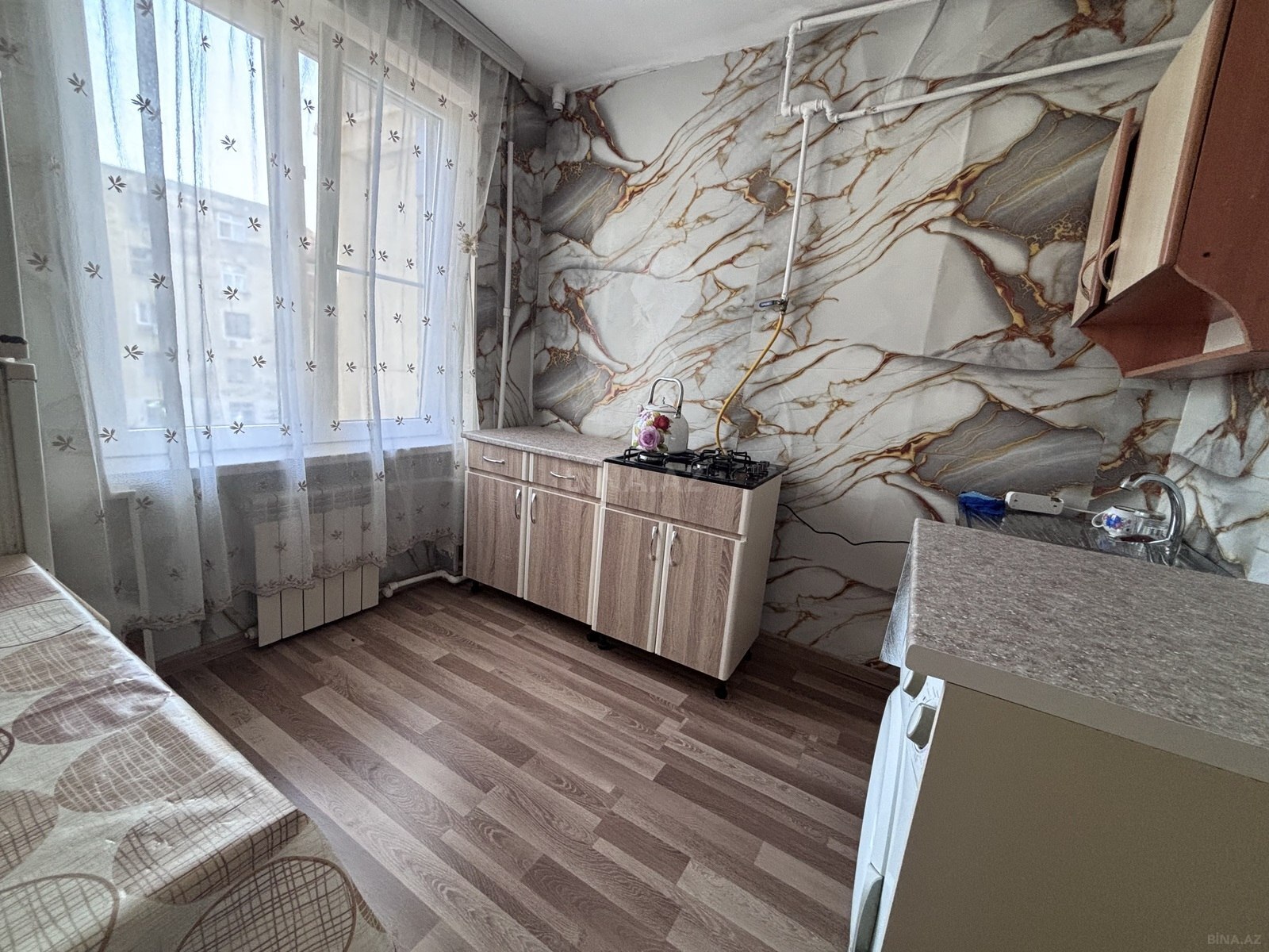 1 otaqlı köhnə tikili 40 m², Neftçilər m. - şəkil 3