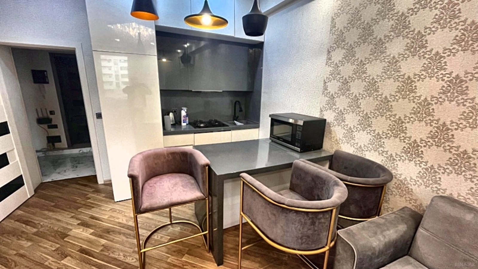 2 otaqlı yeni tikili 60 m², Şah İsmayıl Xətai m. - şəkil 3