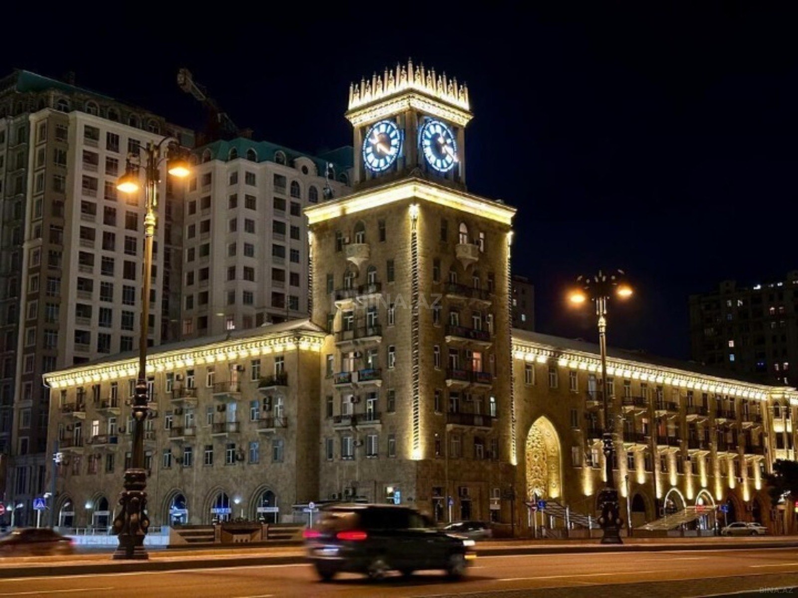 4 otaqlı yeni tikili 167 m², Nəriman Nərimanov m. - əsas şəkil