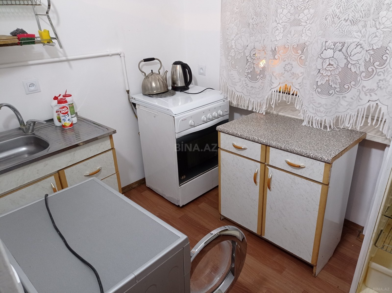 1 otaqlı köhnə tikili 34 m², Şah İsmayıl Xətai m. - əsas şəkil