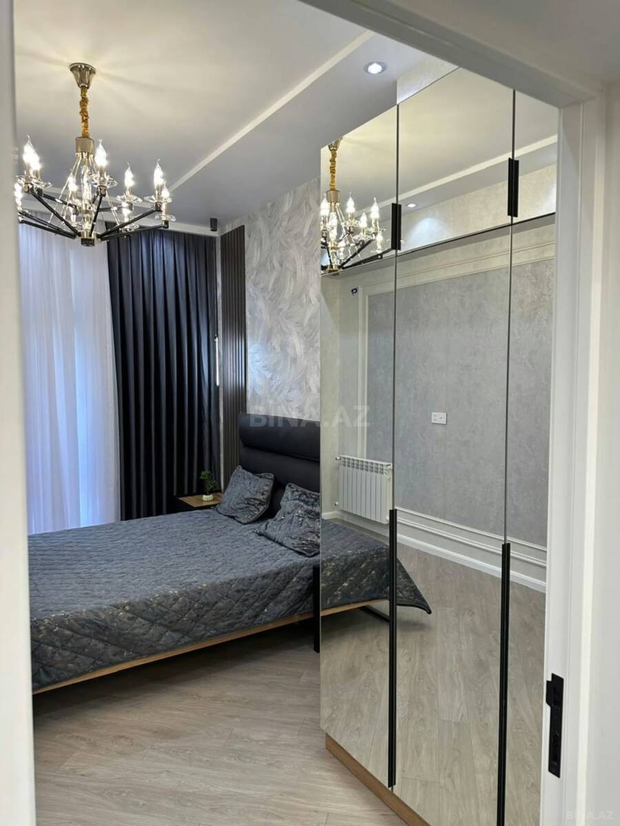 2 otaqlı yeni tikili 55 m², İnşaatçılar m. - şəkil 2