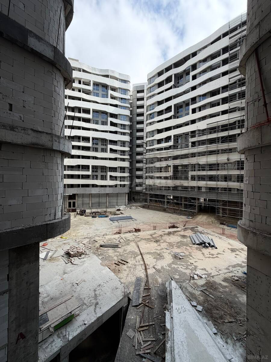3 otaqlı yeni tikili 61 m², Bakıxanov q. - şəkil 3